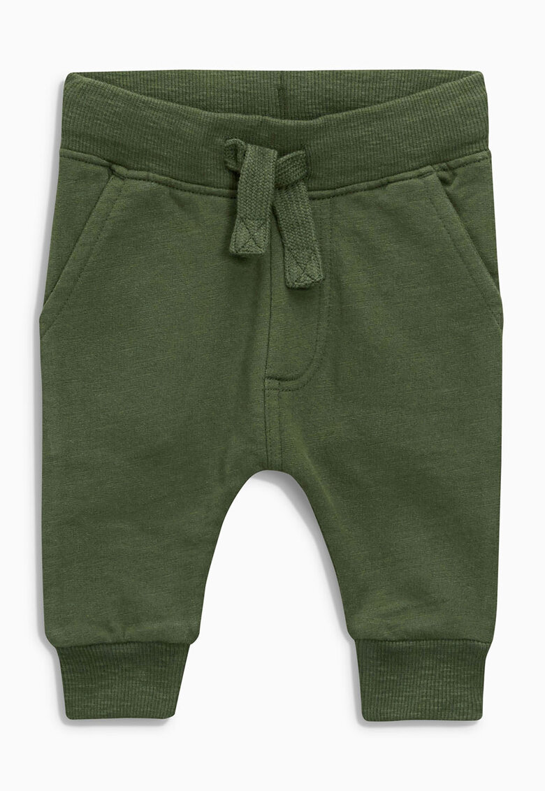 Pantaloni jogger verde oliv